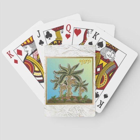 Judaica 12 Tribes Israel Joseph Speelkaarten (Achterkant)