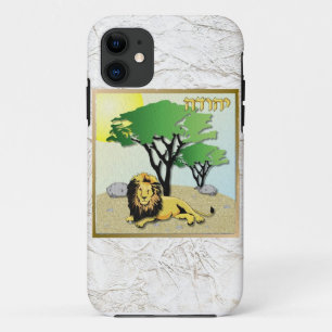 Judaica 12 Tribes Israel Judah iPhone 11 Hoesje