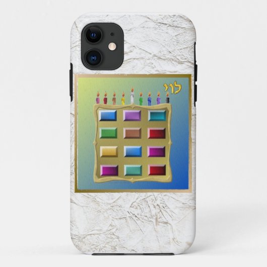 Judaica 12 Tribes Israel Levi Case-Mate iPhone Case (Achterkant)