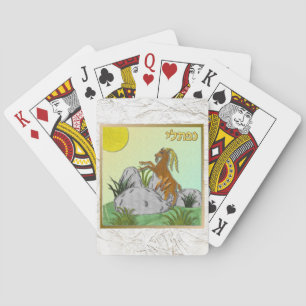 Judaica 12 Tribes Israel Naphtali Pokerkaarten