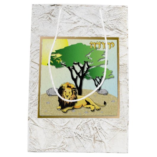 Judaica 12 Tribus D'Israël Art Judah Cadeau Sac (Dos)