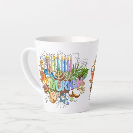 Judaica - Chanukah Latte Mokken - Giftware (Linkerhoek)