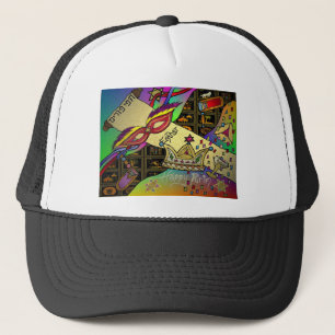 Judaica Fijne Purim Joodse Feestdag Kleding Cadeau Trucker Pet