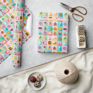 Judaica Gift Wrapping Paper - Jewish Holiday Gifts Cadeaupapier