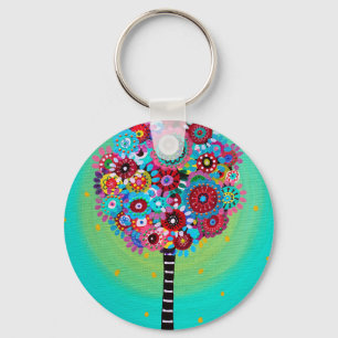 JUDAICA HAMSA SUN EYE TREE OF LIFE PROTECTION SLEUTELHANGER