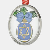 Judaica Hanukkah Star van David Ornament Print (Links)