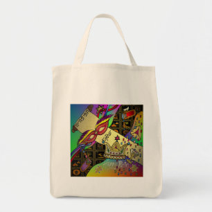 Judaica Happy Purim Jewish Holiday Gifts Apparel Tote Bag