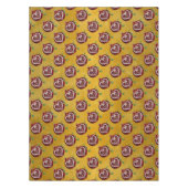 Judaica Pomegranate Heart Hanukkah Rosh Hashanah Tafelkleed (Voorkant)