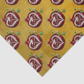 Judaica Pomegranate Heart Hanukkah Rosh Hashanah Tissuepapier (Detail)