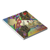 Judaica Purim Esther Celebration Art Print Notitieblok (Schuin)