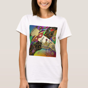 Judaica Purim Esther Celebration Art Print T-shirt