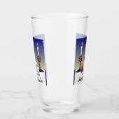 Judaica Shabbat Shalom Art Imprimer Coupe de Verre (Gauche)