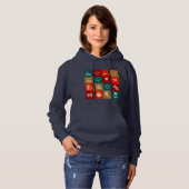 Judaïca - Sweat à capuche et sweatshirt - Création (Devant entier)