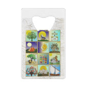 Judaïque 12 Tribus D'Israël Art Imprimer (Devant)