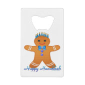 Judaïque Hanoukka Gingerbread Homme Menorah (Devant)