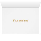 Judaism Symbol Wenskaart (Binenzijde Horizontaal (Onderkant))