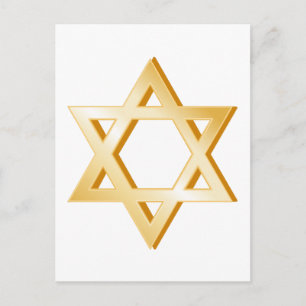 Judaïssymbool Briefkaart