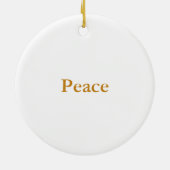 Judaïssymbool Keramisch Ornament (Achterkant)