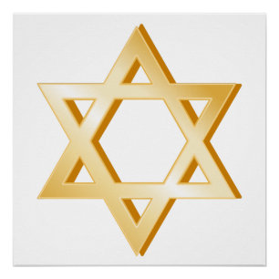Judaïssymbool Perfect Poster