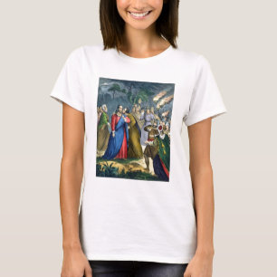 Judas Betrays z'n meester, van een bijbel die door T-shirt
