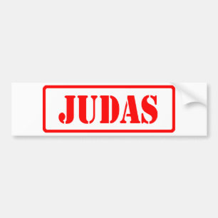 Judas Bumpersticker