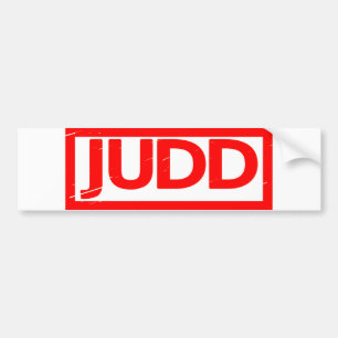 Judd Stamp Bumpersticker