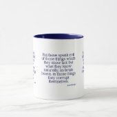 Jude 1:10 KJV Bible Verse Mug à deux tons (Centre)