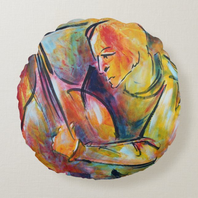 Jude 2008 rond kussen (Voorkant)