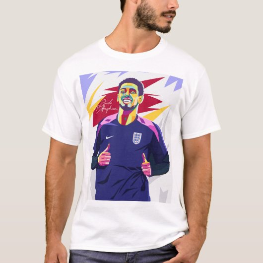 Jude Bellingham Pop Art T-shirt (Voorkant)