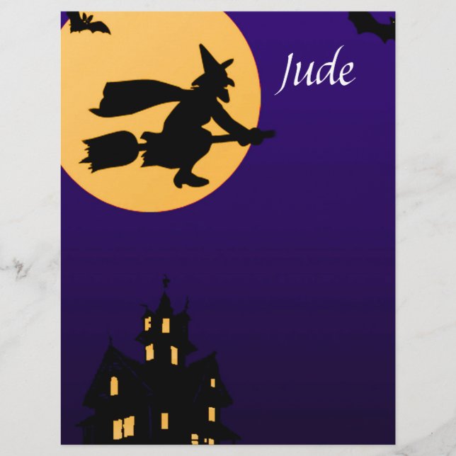 Jude Halloween Letterhead (Voorkant)
