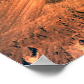 Judean-woestijn en het dode Zee Poster (Hoek)