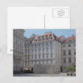 Judenplatz, Wenen Oostenrijk Briefkaart (Voorkant / Achterkant)