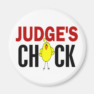 JUDGE'S CHICK MAGNEET