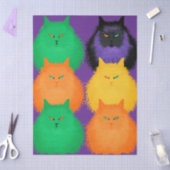 Judging Cats Tissuepapier (Craft)