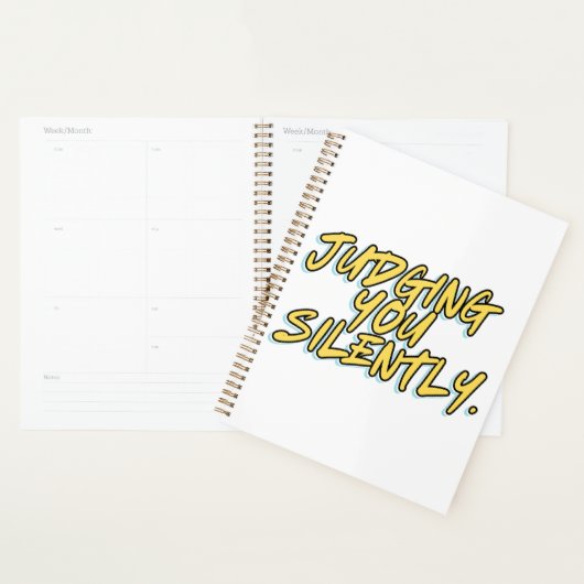 JUDGING YOU SILENTLY (Devant avec enveloppe)