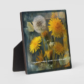 Judgment Makes Weeds of Wildflowers Quote Art Fotoplaat (Voorkant)