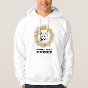 Judgy Cat Bloemendesign – Ik Kwam Ik Zag Ik Oordee Hoodie