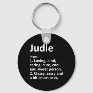 Judie Definitie Persoonlijke Naam Grappige Verjaar Sleutelhanger