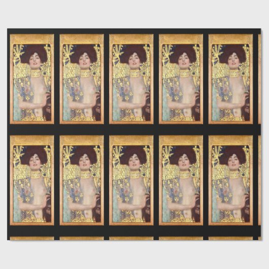 Judith en het hoofd van de Holofernes door Gustav Cadeaupapier (Vlak)