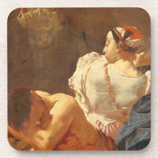 Judith en Holofernes Drankjes Onderzetter (Voorkant)