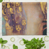 Judith (Lady in Gold), Gustav Klimt Theedoek (Gevouwen)