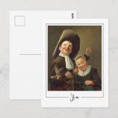 Judith Leyster #16 - Carte postale d'art fin (Devant / Derrière)