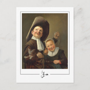 Judith Leyster #16 - Carte postale d'art fin