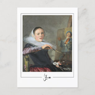Judith Leyster #4 - Briefkaart met fijne kunst