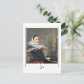 Judith Leyster #4 - Carte postale d'art fin (Debout devant)