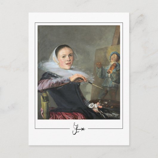 Judith Leyster #4 - Carte postale d'art fin (Devant)