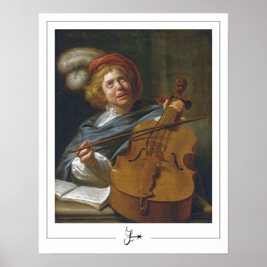 Judith Leyster Zedign Art Poster #8 (Voorkant)