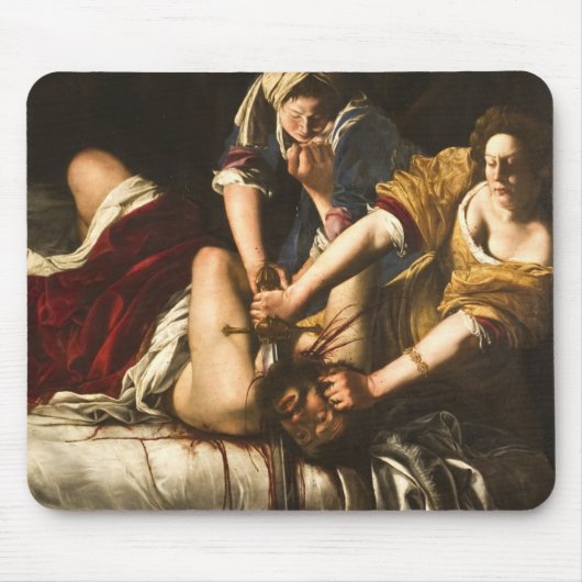 Judith Slay Holofernes - Artemisia Gentileschi Muismat (Voorkant)