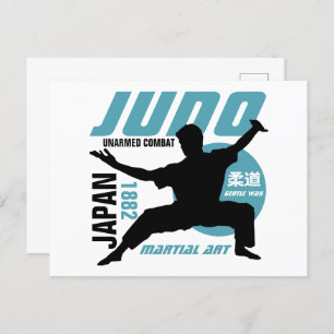 Judo 1882 briefkaart