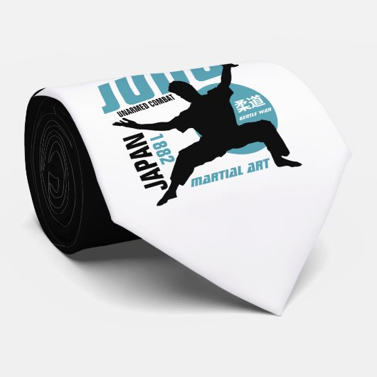 Judo 1882 stropdas (Opgerold)